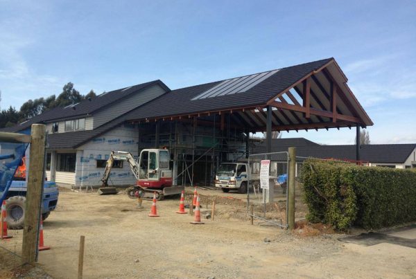 The team working on the Terrace View Retirement Village Commercial Construction project