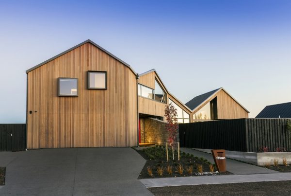 An architectural new build in Christchurch that our builders built