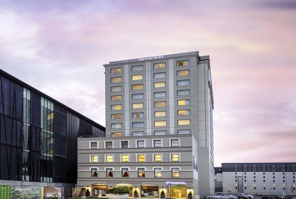 Novotel Christchurch commercial build undertaken by H3 Construction